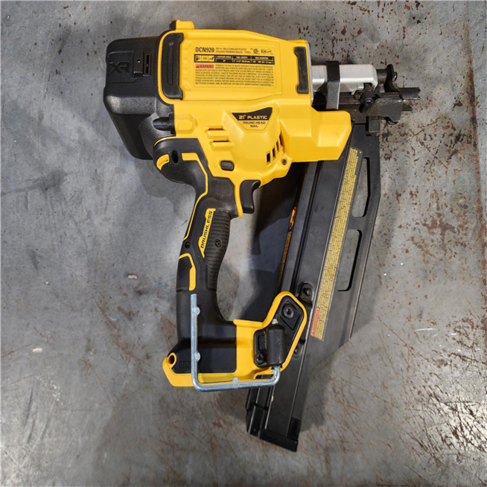 HOUSTON LOCATION - AS-IS DEWALT 20-Volt 21Â° Cordless Framing Nailer (Tool-Only)