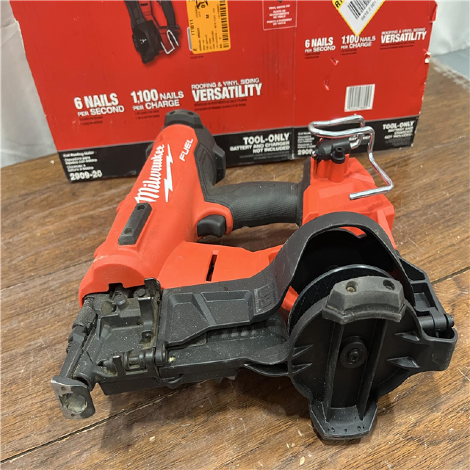 AS-ISM18 FUEL 18-Volt Lithium-Ion Brushless Cordless Coil Roofing Nailer (Tool Only)