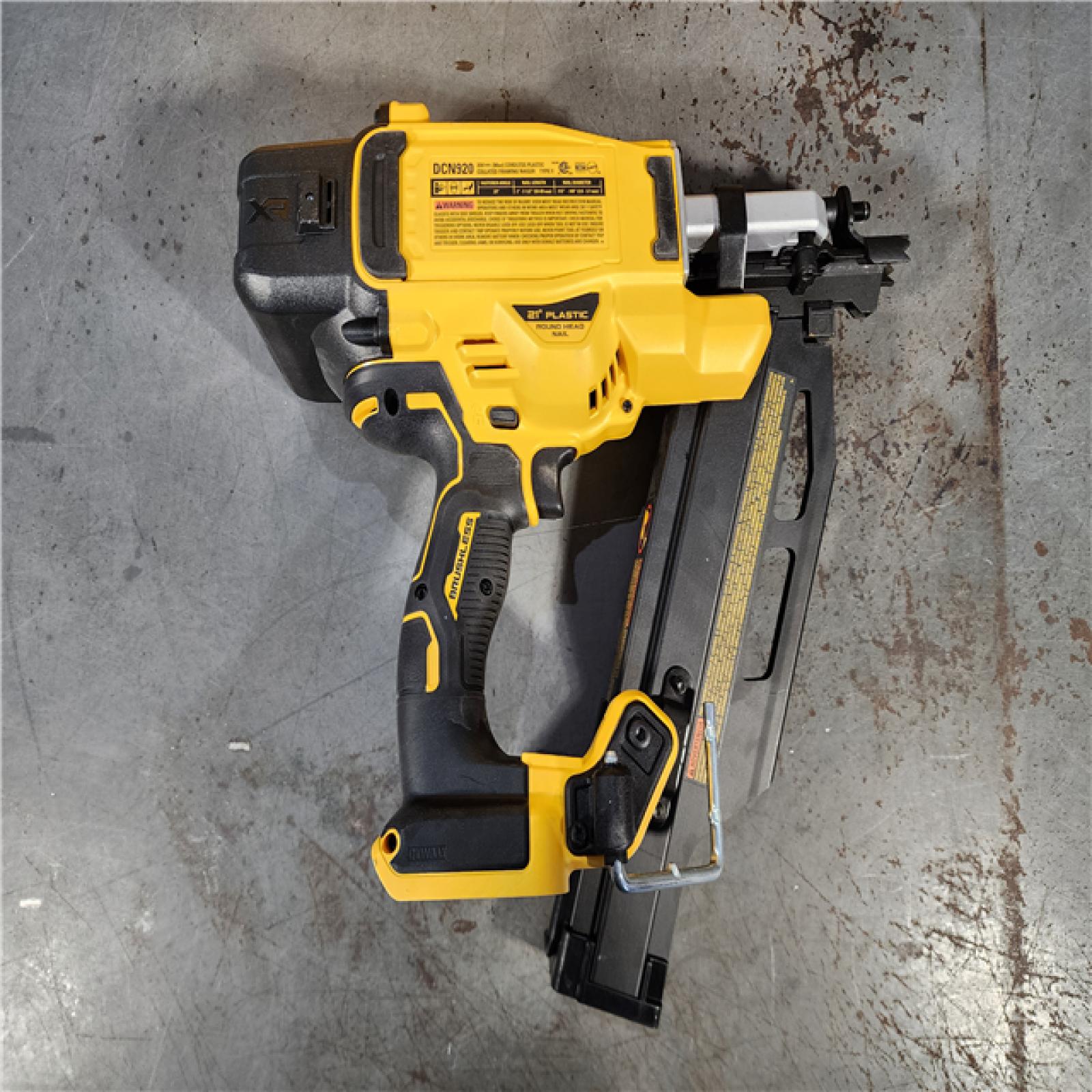 HOUSTON LOCATION - AS-IS DEWALT 20-Volt 21Â° Cordless Framing Nailer (Tool-Only)