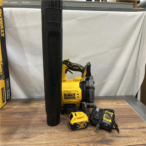 AS-IS DeWalt Brushless Cordless Battery Powered Handheld Leaf Blower KIT