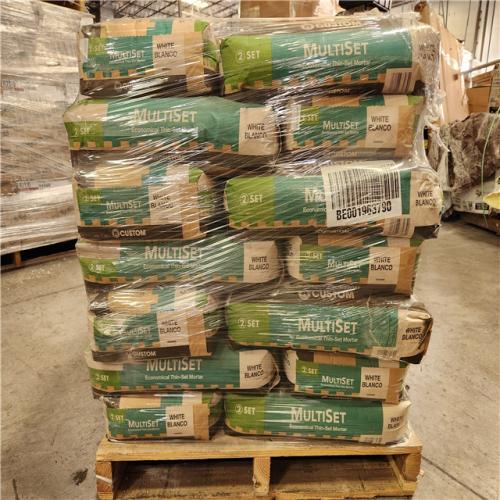 Phoenix Location MultiSet Economical Thin-Set Mortar 50 lb. White Pallet (35 Bags)