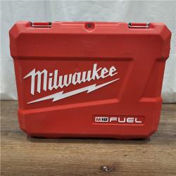 AS-IS Milwaukee 2904-22 Hammer Drill Driver Kit with Batteries  Charger & Tool Case  Red