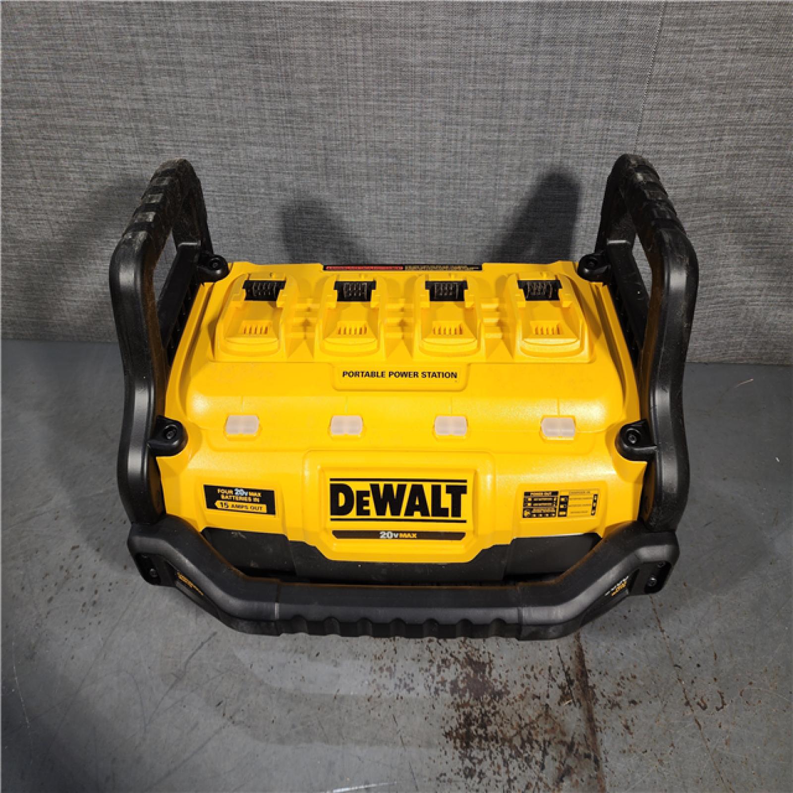 HOUSTON LOCATION - AS-IS DEWALT 1800 Watt Portable Power Station Battery Charger (Tool Only)