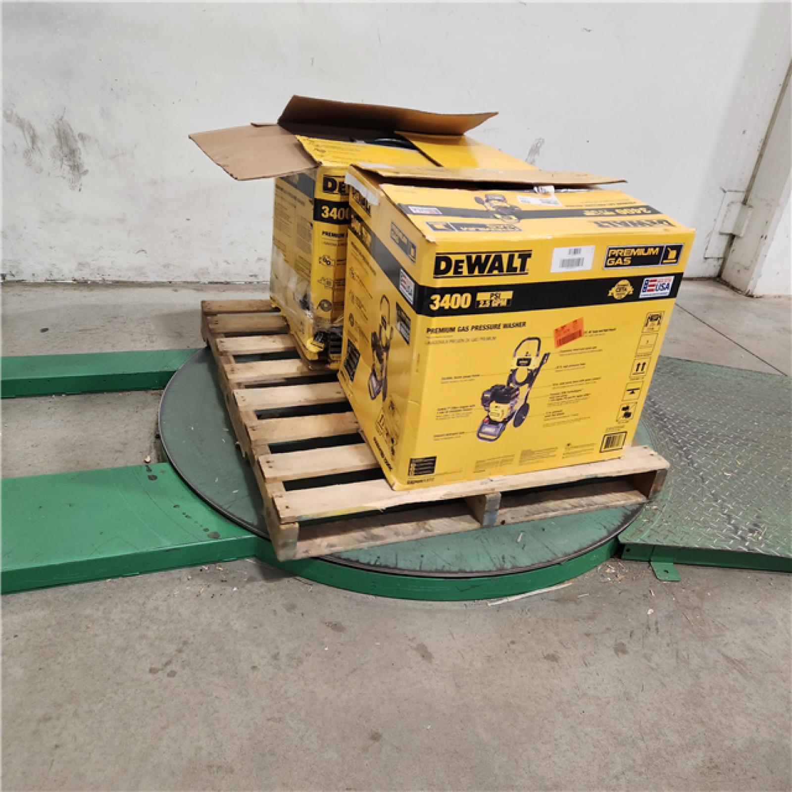 Dallas Location - As-Is DEWALT 3400 PSI 2.5 GPM Gas Pressure Washer(Lot Of 2)