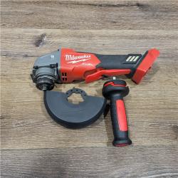 AS-IS Milwaukee 2880-20 M18 FUEL 18-Volt Lithium-Ion Brushless Cordless 4-1/2 in./5 in. Grinder W/Paddle Switch (Tool-Only)