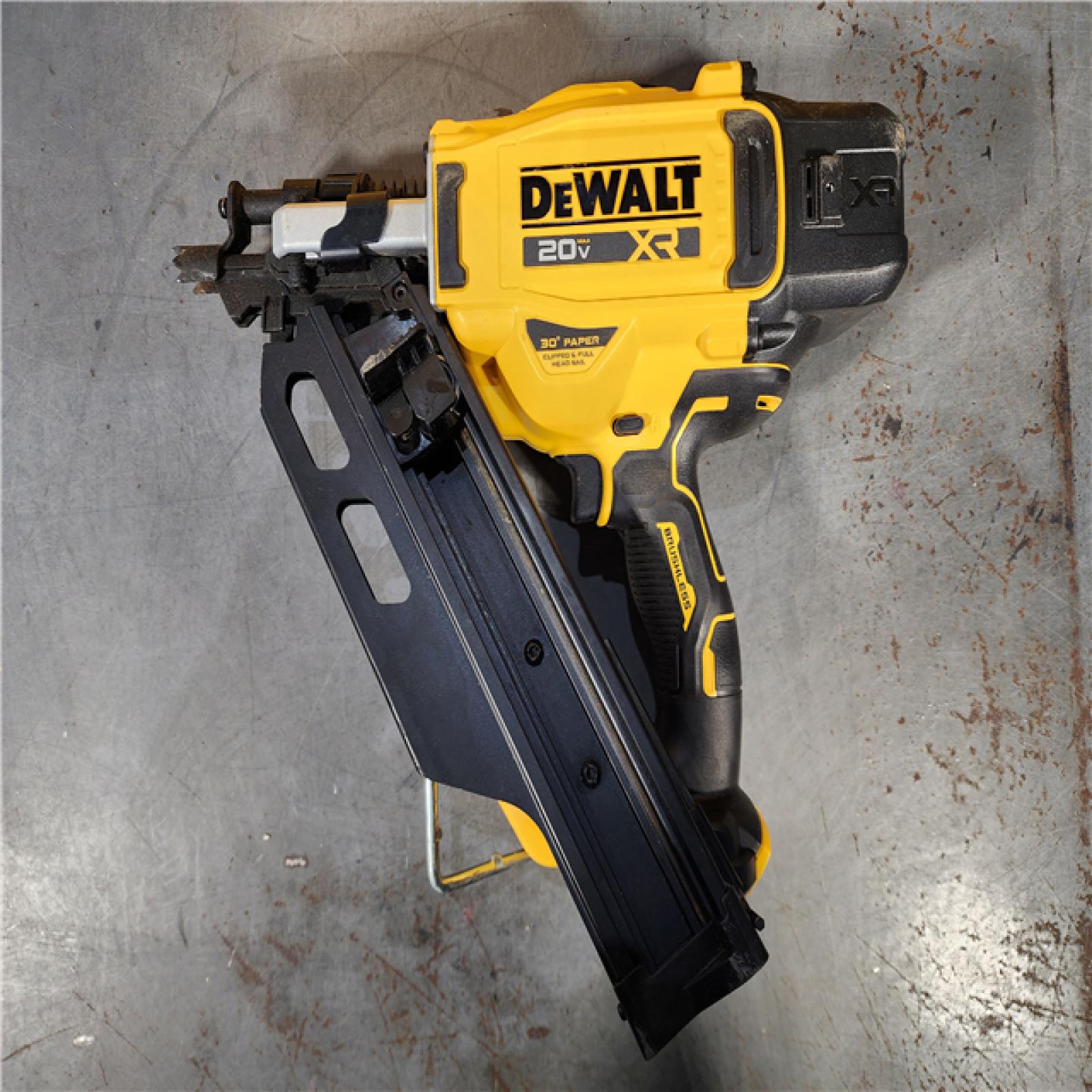 HOUSTON LOCATION - AS-IS DEWALT 20-Volt 30Â° Cordless Framing Nailer (Tool-Only)