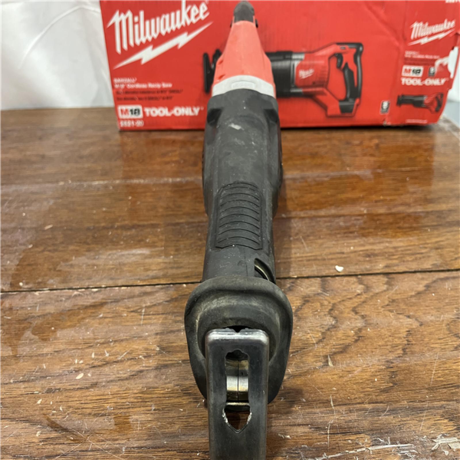 AS-ISMilwaukee  M18 SAWZALL Lithium-Ion Cordless Reciprocating Saw (Tool Only)