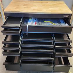 California AS-IS Husky 72 In. 18-Drawer Mobile Workbench