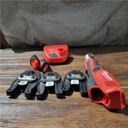 CALIFORNIA AS-IS MILWAUKEE M12 FORCE LOGIC PRESS TOOL 1/2-1 KIT