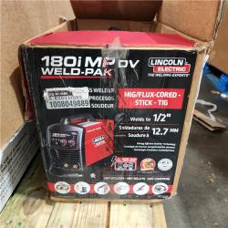 Dallas Location - As-Is Lincoln K5257-1 180i MP DV Weld Pak