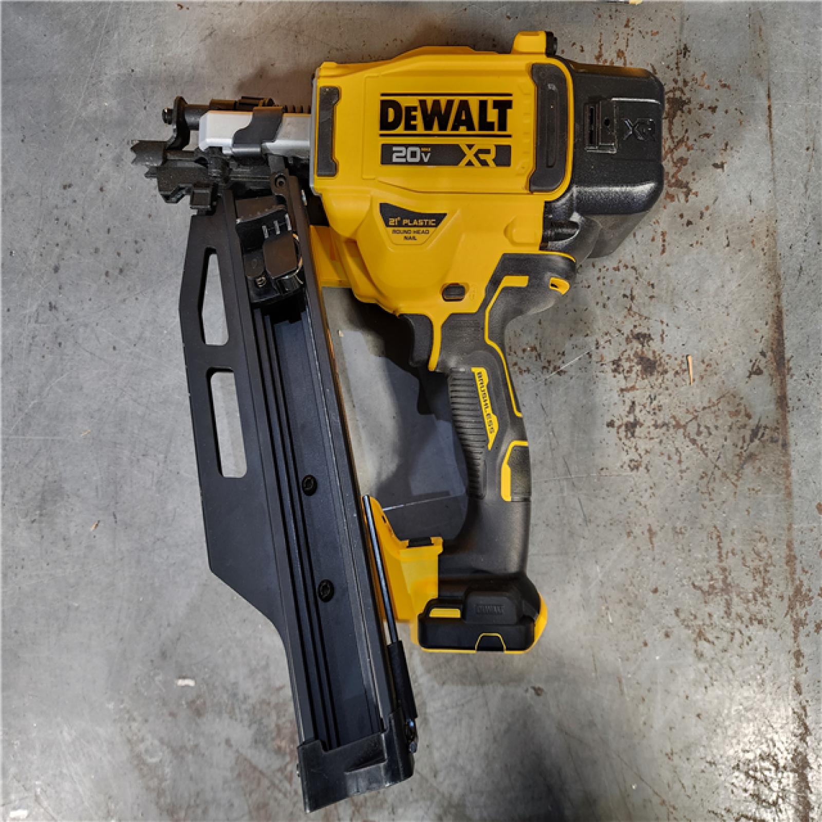 HOUSTON LOCATION - AS-IS DEWALT 20-Volt 21Â° Cordless Framing Nailer (Tool-Only)