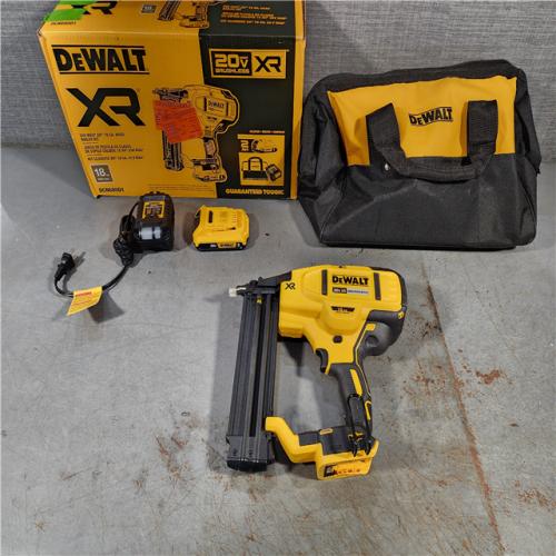 HOUSTON LOCATION - AS-IS DEWALT 20V MAX XR 18 Gauge Brad Nailer Kit