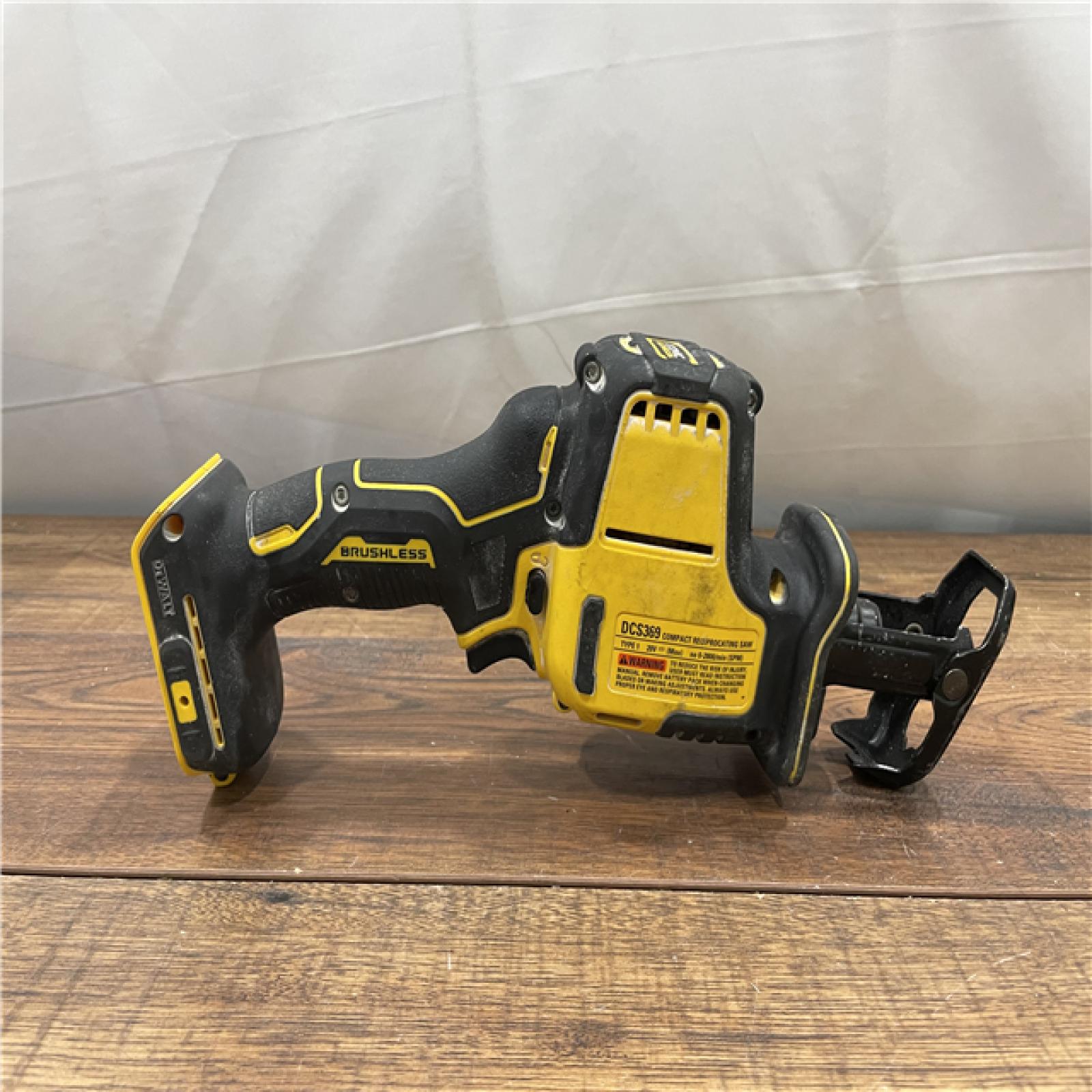 AS-IS DEWALT Cordless Brushless Compact Reciprocating Saw (Tool-Only)