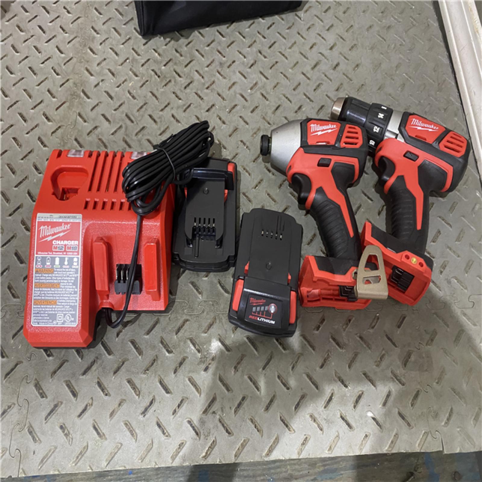 Houston location AS-IS Milwaukee Electric Tools 2691-22 MILWAUKEE M18 COMBO KITS