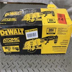 Houston location AS-IS DEWALT ATOMIC 20V MAX Cordless Brushless 4-1/2 in. Circular Saw (Tool Only)