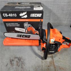 HOUSTON LOCATION - AS-IS (APPEARS LIKE NEW) ECHO 20 in. 50.2 Cc 2-Stroke Gas Rear Handle Chainsaw