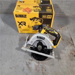 HOUSTON LOCATION - AS-IS DeWALT DCS565B 20V Max Brushless 6.5   Cordless Circular Saw (TOOL ONLY)