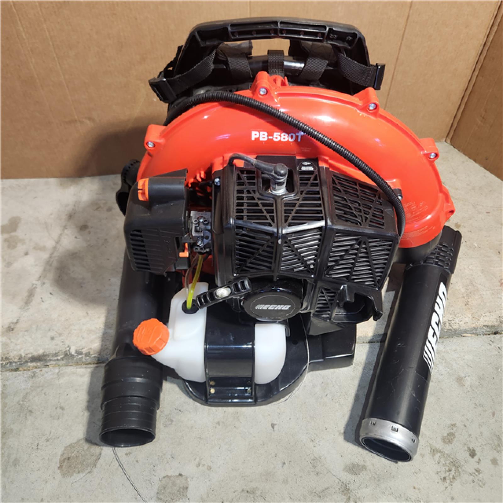 Houston location AS-IS ECHO 216 MPH 517 CFM 58.2cc Gas 2-Stroke Backpack Leaf Blower with Tube Throttle