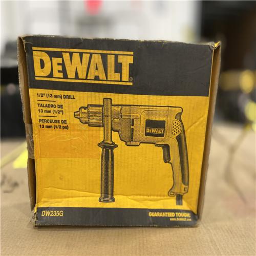 NEW! - DEWALT 7.8 Amp Corded 1/2 in. Variable Speed Reversing Drill