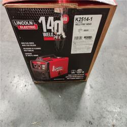 California AS-IS Lincoln Eletectric 140 Amp Weld Pak 140 HD