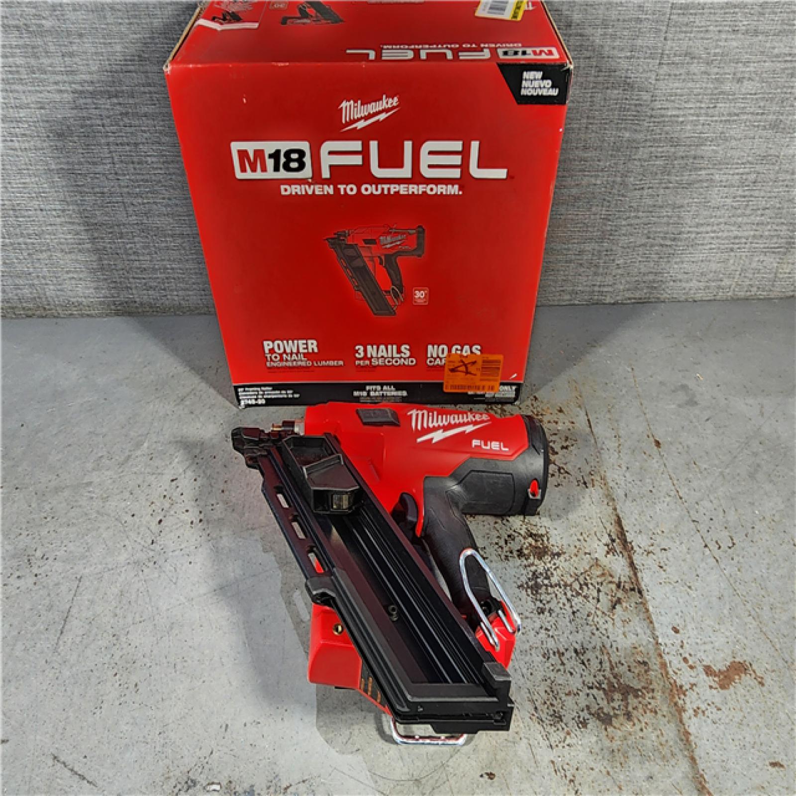 HOUSTON LOCATION - AS-IS M18 FUEL 3-1/2 in. 18-Volt 30-Degree Lithium-Ion Brushless Cordless Framing Nailer (Tool-Only)