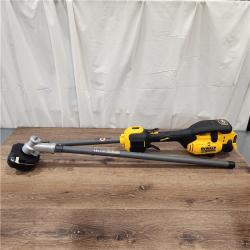 AS-IS FLEXVOLT 60V MAX 17 in. Cordless Battery Powered Attachment Capable Trimmer with Charger