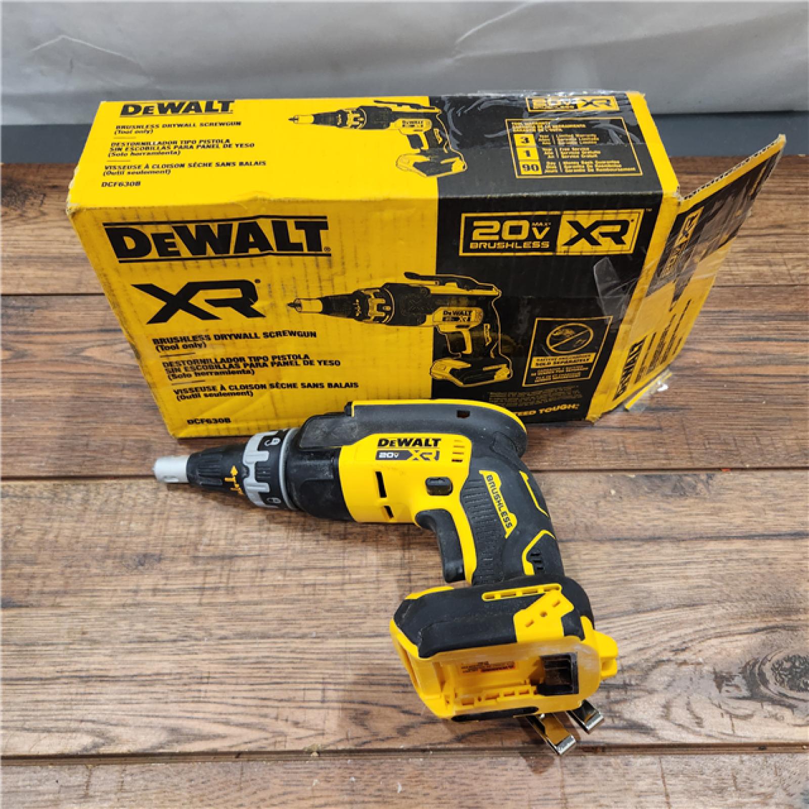 AS-IS DeWalt DCF630B 20V Cordless Brushless Screw Gun (Tool Only)