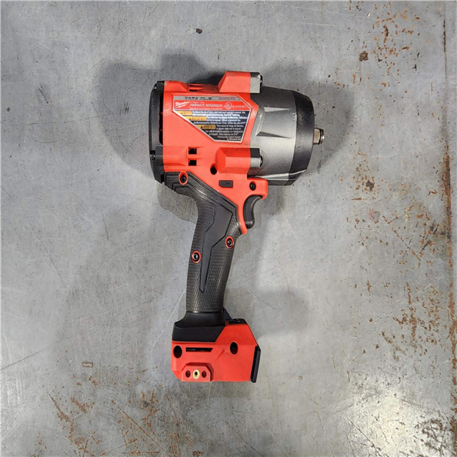 HOUSTON LOCATION - AS-IS Milwaukee M18 FUEL 18V Lithium-Ion Brushless Cordless 1/2 in. Impact Wrench with Friction Ring (Tool-Only)