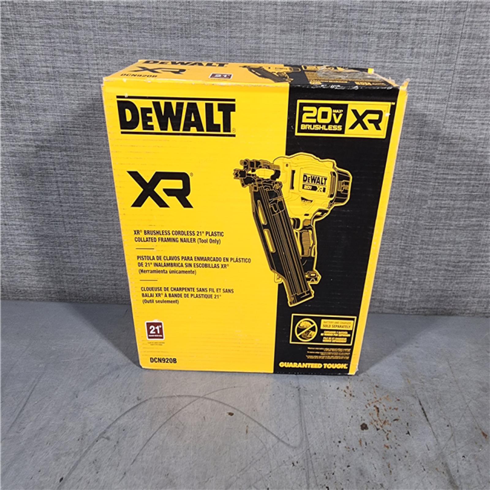 HOUSTON LOCATION - AS-IS DEWALT 20-Volt 21Â° Cordless Framing Nailer (Tool-Only)