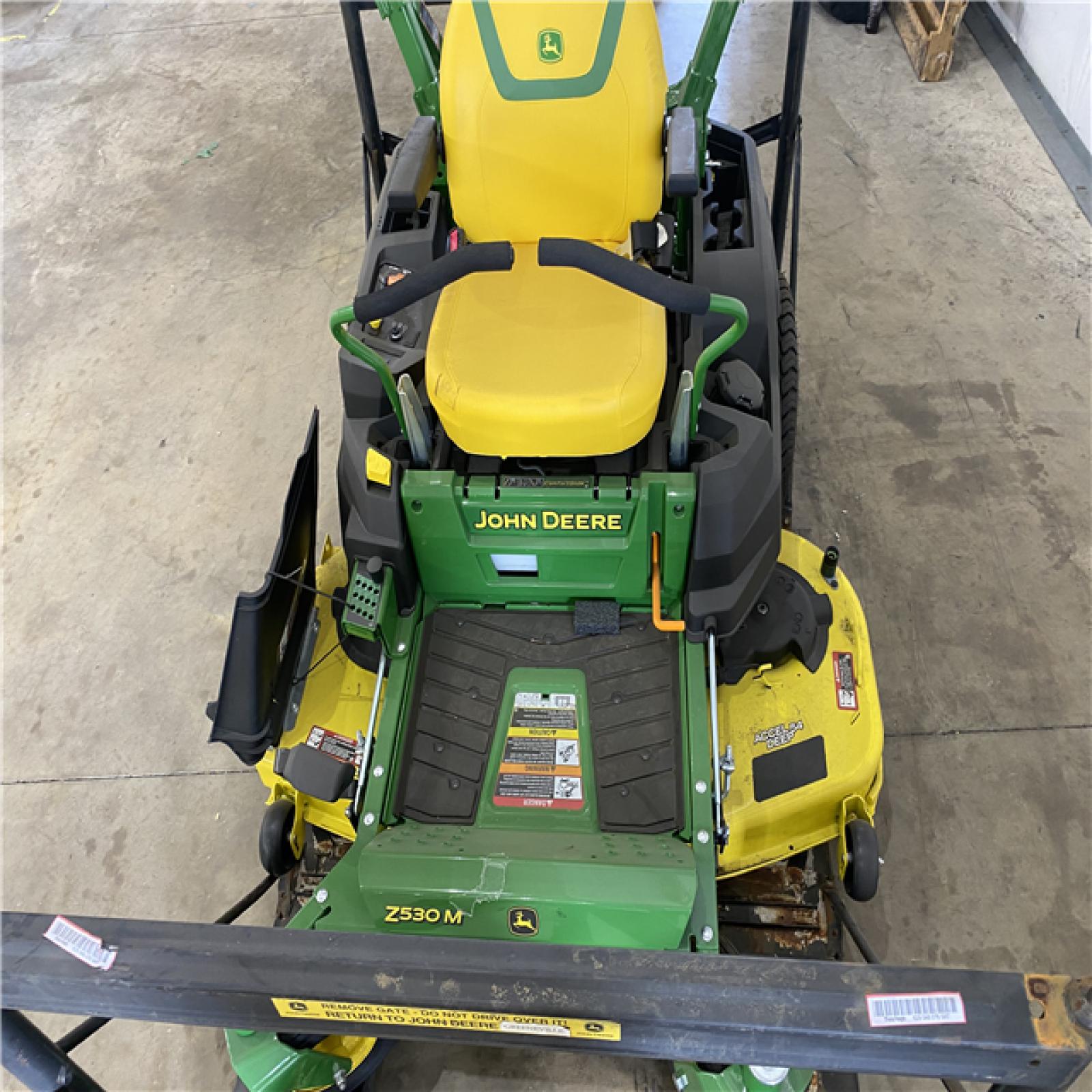 Houston Location - AS-IS John Deere Z530M Zero Turn Mower