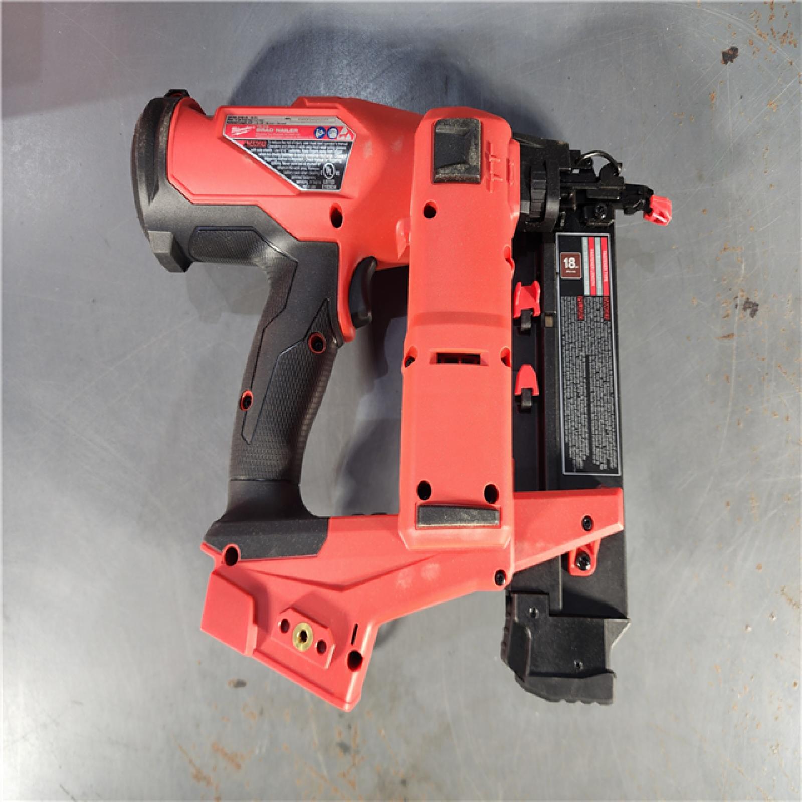 HOUSTON LOCATION - AS-IS Milwaukee M18 Fuel 18V Brushless 18-Gauge Brad Nailer 2746-20 (Bare Tool)