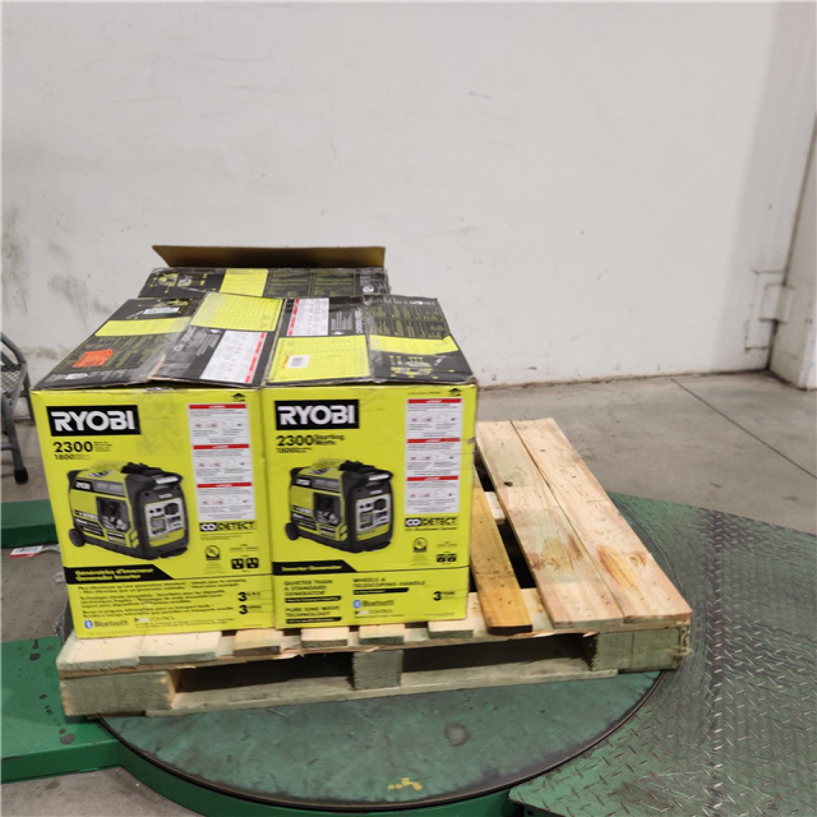 Dallas Location - As-Is Ryobi 2300-Watt Bluetooth Inverter Generator(Lot Of 3)