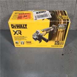 HOUSTON LOCATION - AS-IS DEWALT 20V XR Cordless 4-1/2. in. to 5 in. Variable Speed Angle Grinder (Tool Only)