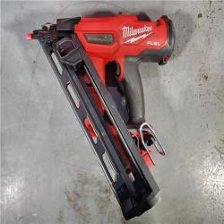 HOUSTON LOCATION - AS-IS Milwaukee 2839-20 M18 FUEL 15 Ga. 18 Volt Brushless Angled Finish Nailer (TOOL ONLY)