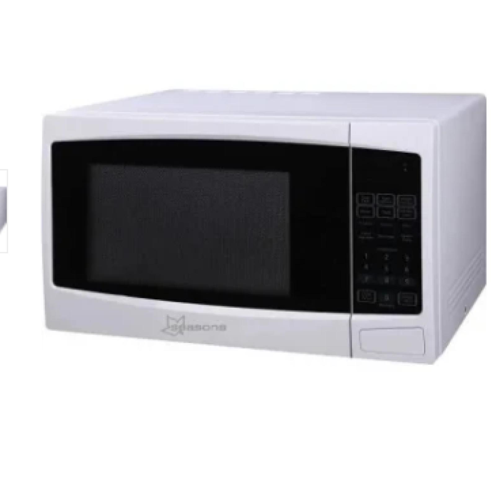 DALLAS LOCATION - Seasons® 1.1 Cu. Ft. 1000-Watt Countertop Microwave Oven, White PALLET - (18 UNITS)