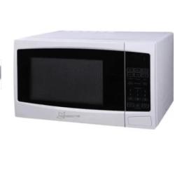 DALLAS LOCATION - Seasons® 1.1 Cu. Ft. 1000-Watt Countertop Microwave Oven, White PALLET - (18 UNITS)