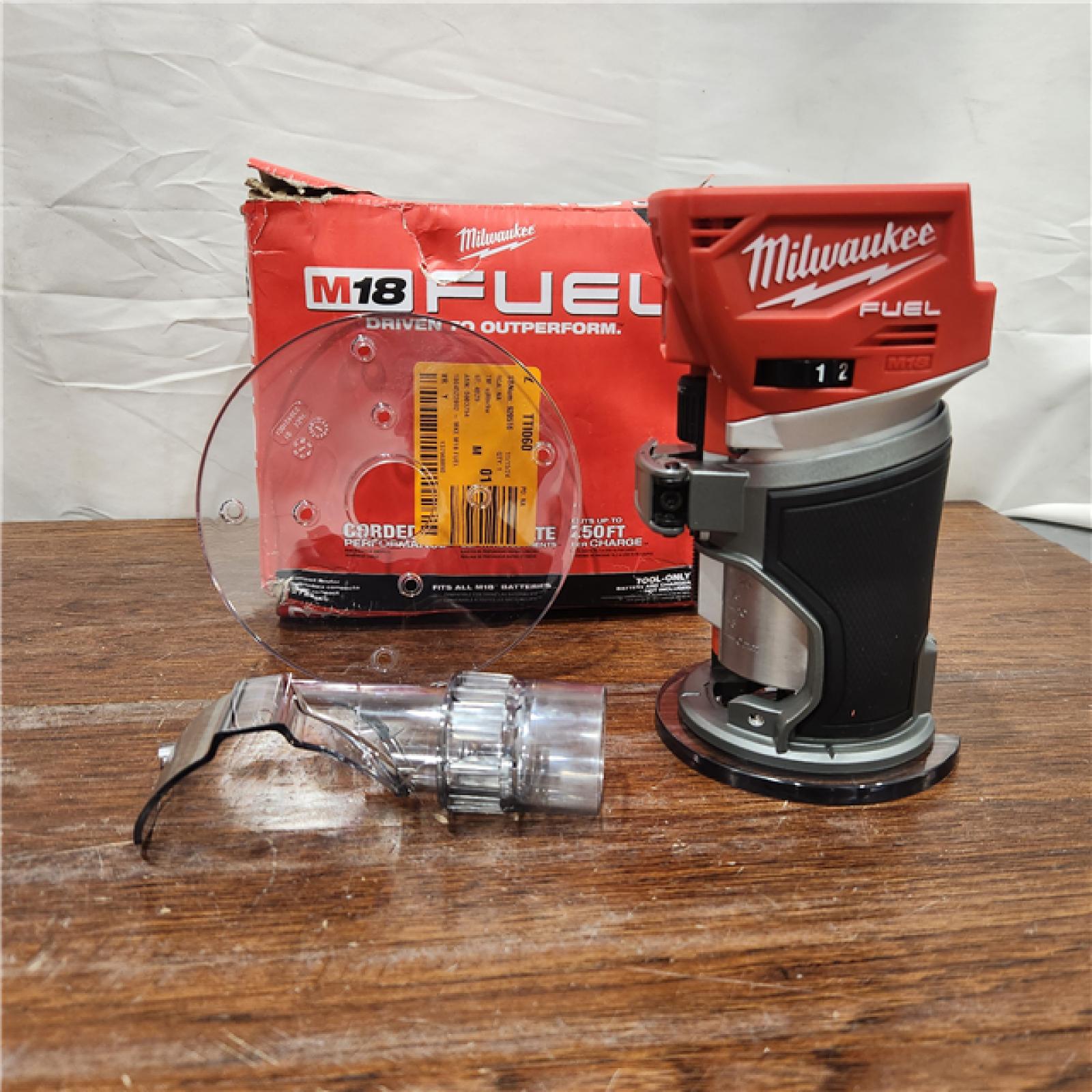 AS-IS Milwaukee M18 FUEL Compact Router Bare