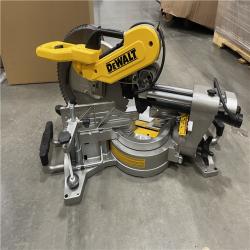 AS-IS DeWalt 15 Amps 12 in. Corded Dual-Bevel Sliding Compound Miter Saw