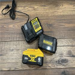 AS-IS DEWALT 20V MAX Lithium-Ion 6.0Ah and 4.0Ah Battery and Charger Starter Kit