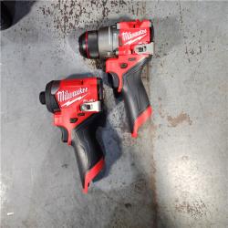 HOUSTON LOCATION - AS-IS (APPEARS LIKE NEW) Milwaukee 3497-22 12V Brushless Hammer Drill and Impact Driver Combo Kit