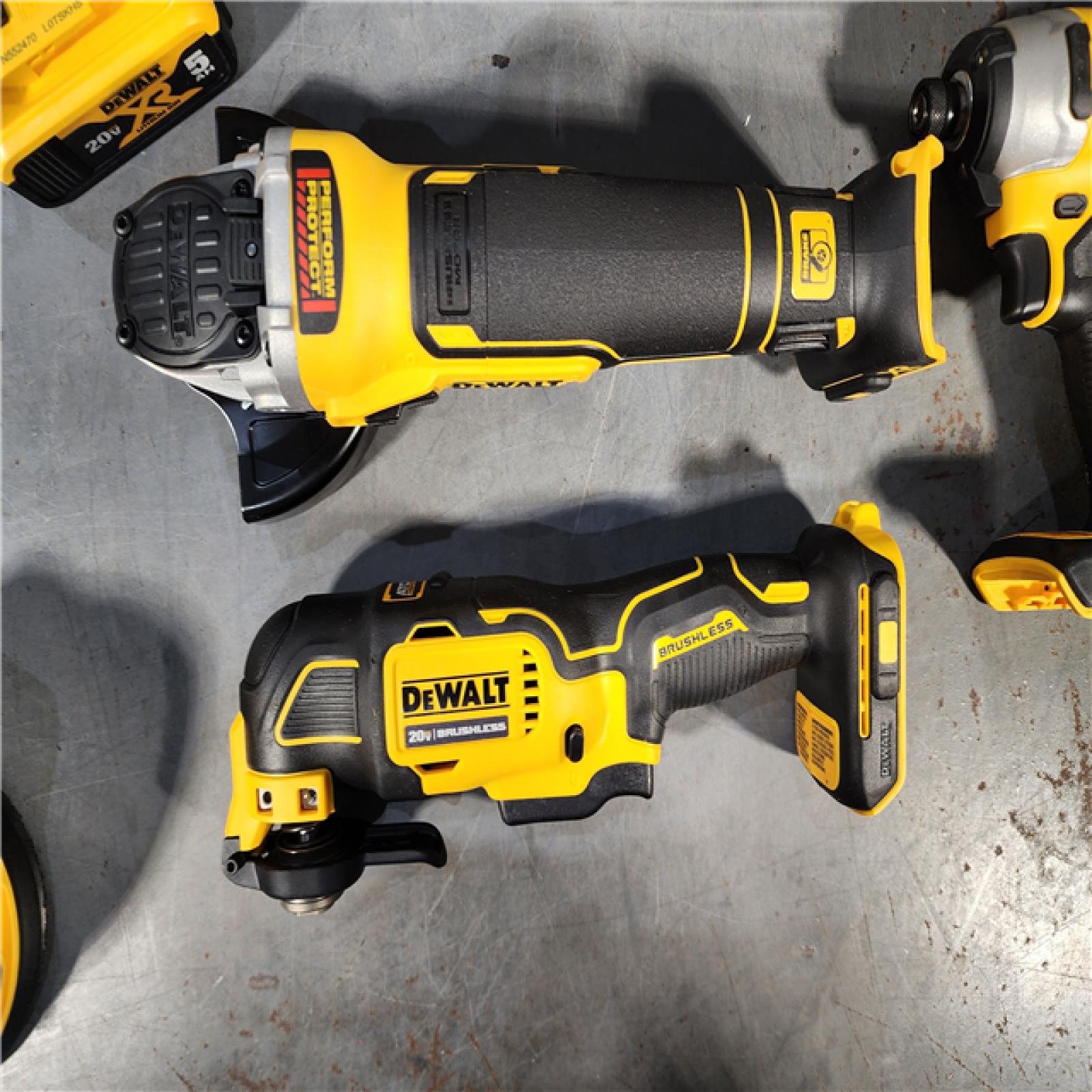 HOUSTON LOCATION - AS-IS (APPEARS LIKE NEW) Dewalt 20-Volt MAX ToughSystem Lithium-Ion 6-Tool Cordless Combo Kit