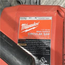 AS-IS Milwaukee 2830-20 Rear Handle Circular Saw M18 FUEL 7-1/4  Cordless Brushless Tool Only