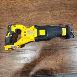 AS-IS DeWalt DCS389B FLEXVOLT 60V MAX Cordless Brushless Reciprocating Saw (Tool-Only)