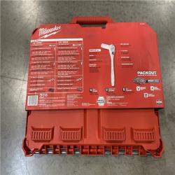 NEW! - Milwaukee 3/8 in. and 1/4 in. Drive SAE/Metric Ratchet and Socket Mechanics Tool Set with PACKOUT Case (106-Piece)