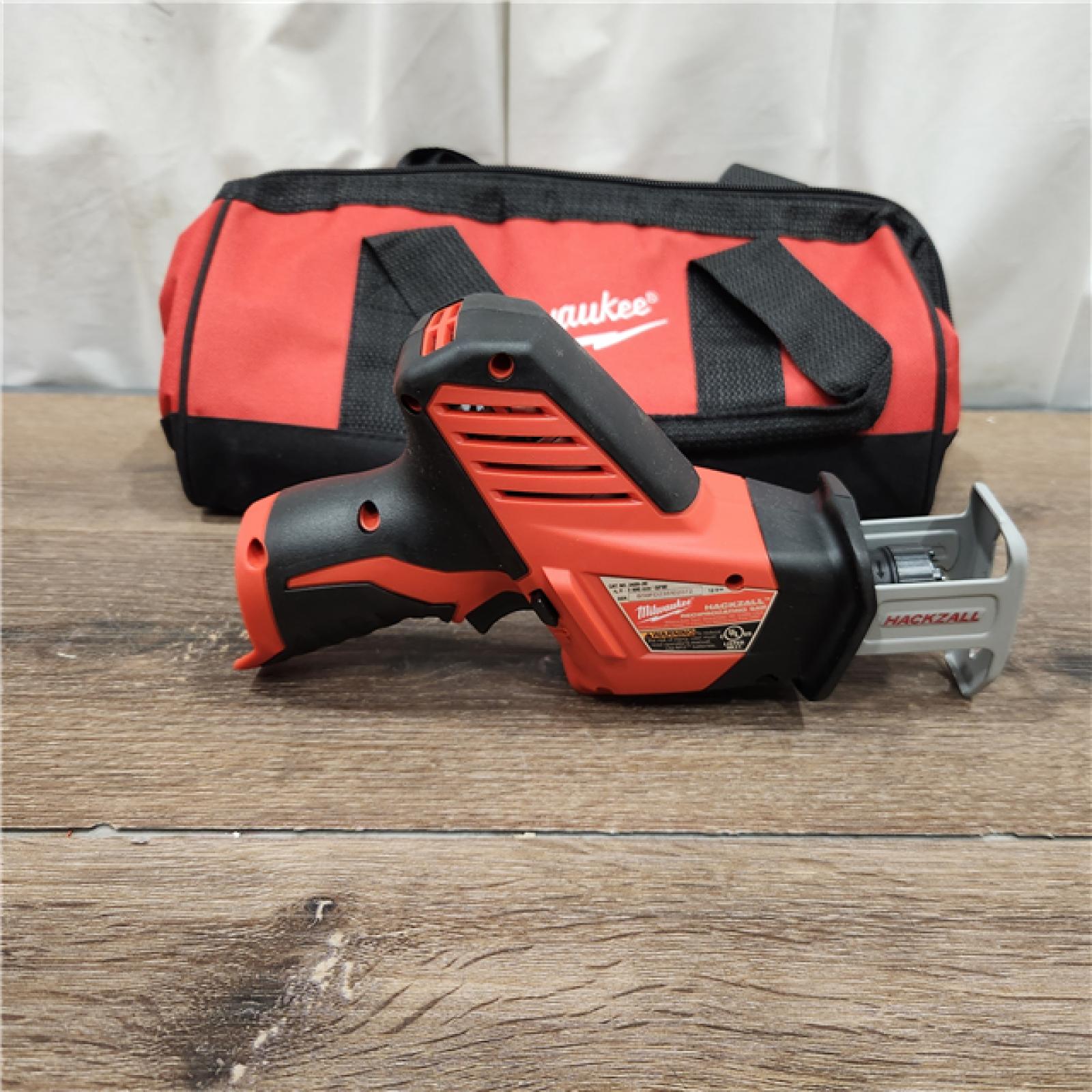 AS IS Milwaukee 2420-21 - M12 Fuel Hackzall 1/2  12V 1.5Ah Cordless Straight Handle Reciprocating Saw Kit