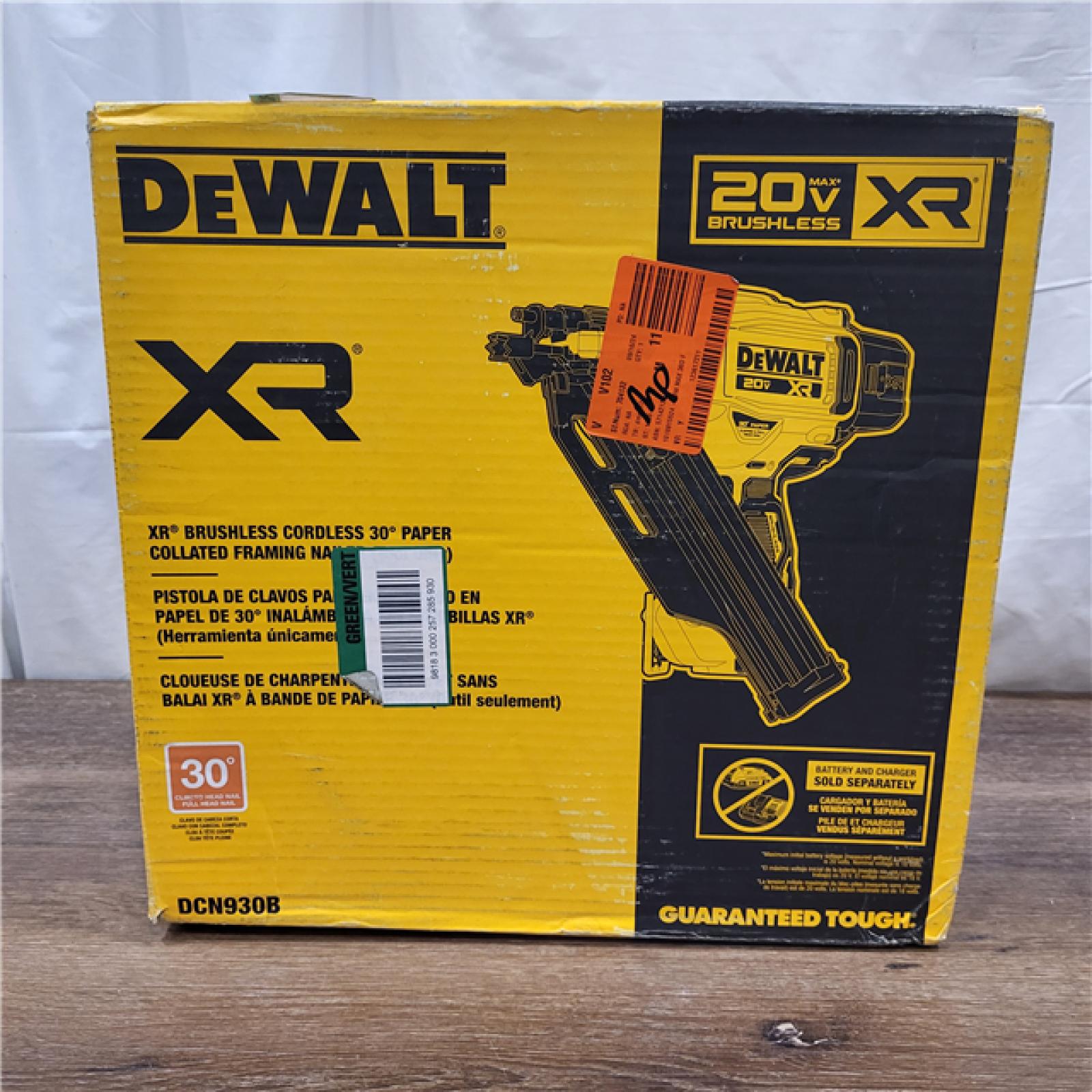 AS-IS 20-Volt 30Â° Cordless Framing Nailer (Tool-Only)