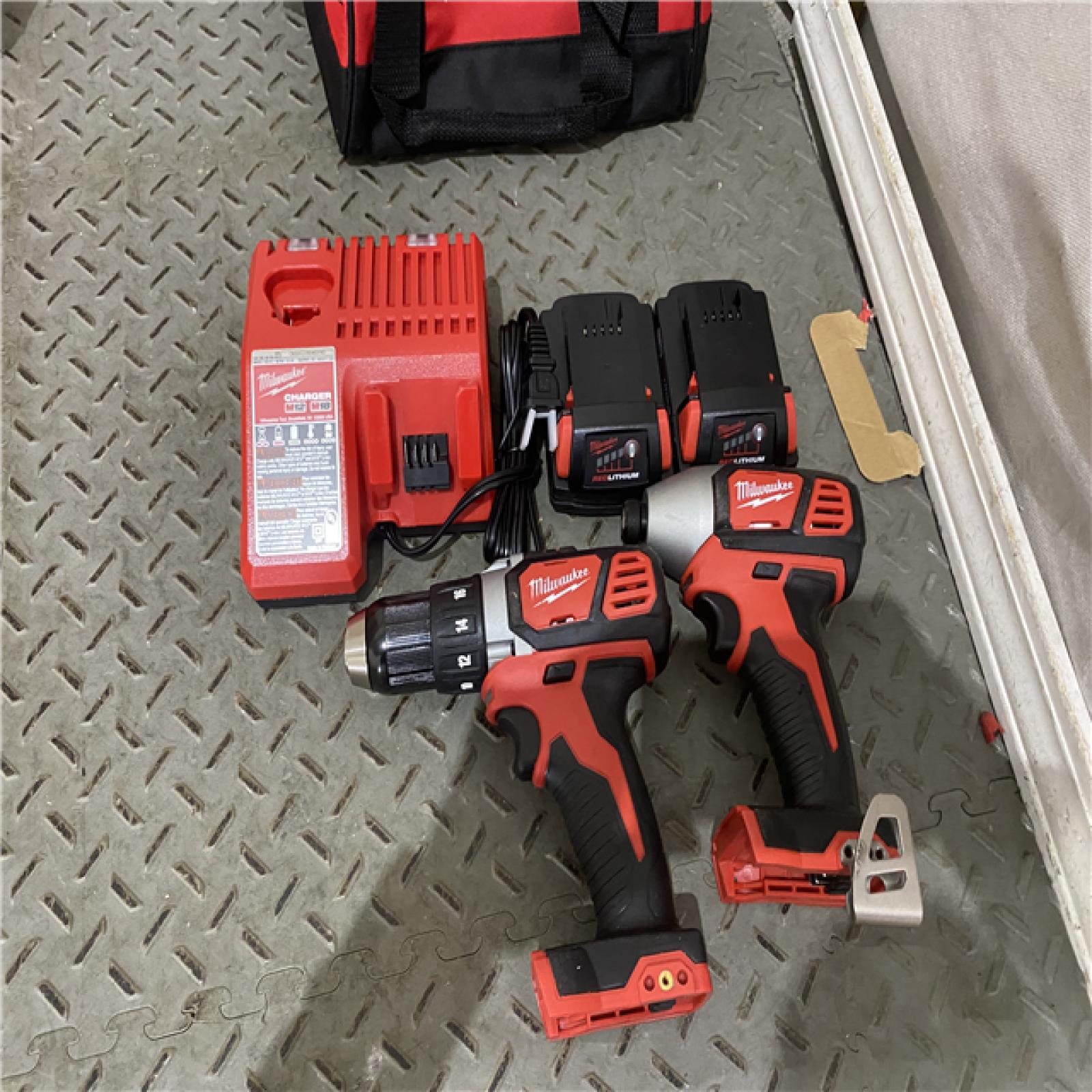 Houston location AS-IS Milwaukee Electric Tools 2691-22 MILWAUKEE M18 COMBO KITS LIKE NEW