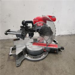 Phoenix Location Milwaukee M18 FUEL 18V Lithium-Ion Brushless Cordless 12 in. Dual Bevel Sliding Compound Miter Saw W/ 12Ah Battery and Charger