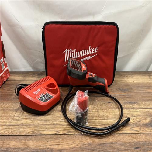 AS-IS MILWAUKEE M12 12V Lithium-Ion Cordless M-SPECTOR 360-Degree 4 Ft. Inspection Camera Kit