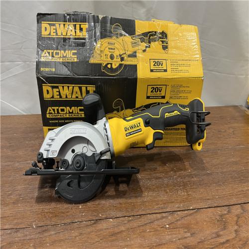 AS-ISDEWALT ATOMIC 20V MAX Cordless Brushless 4-1/2 in. Circular Saw (Tool Only)